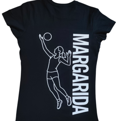 T-shirt Personalizada "Voleibol" com Nome