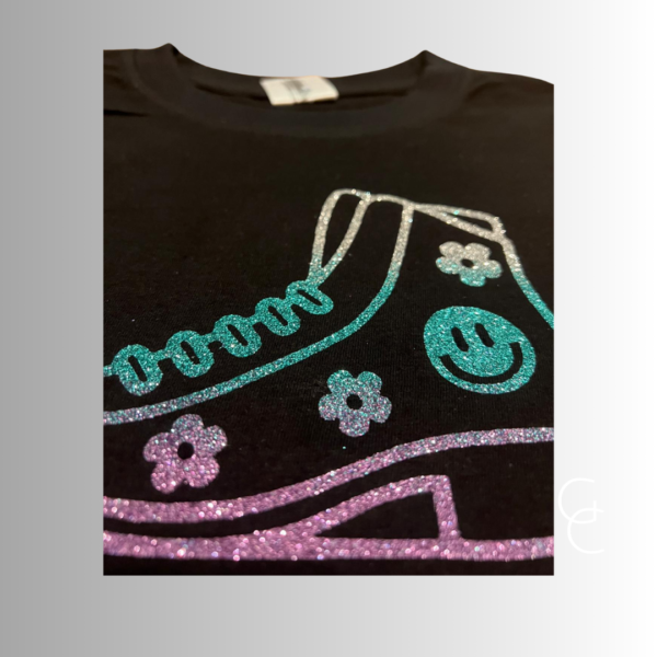 Sweat Patim com Glitter
