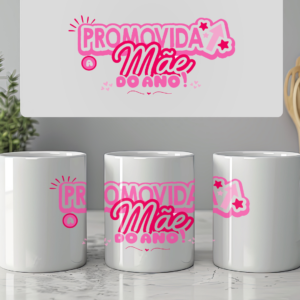 Caneca de Cerâmica "Mãe do Ano"