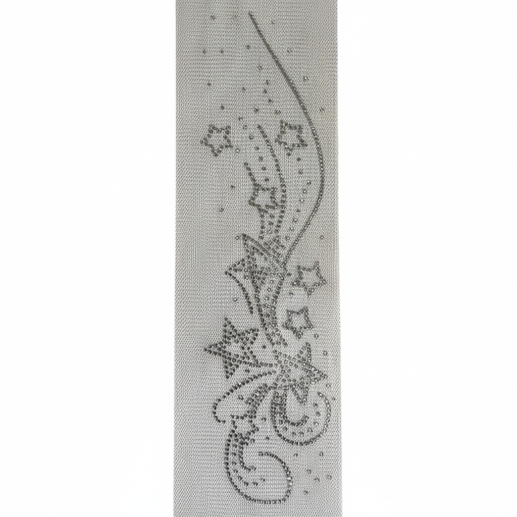 Transfer de Strass Termocolante | Mod.1 - Cascata de Estrelas