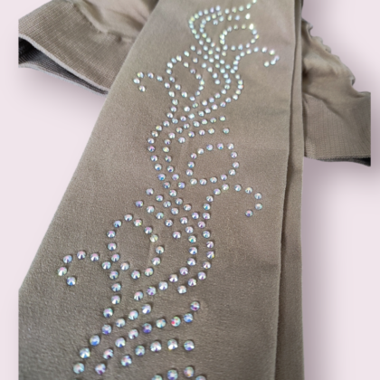 Meias de Patinagem Artística com Cristais - Modelo.2