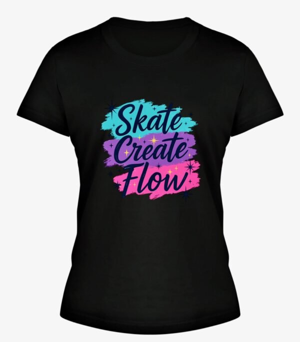 T-shirt "Skate Create Flow"