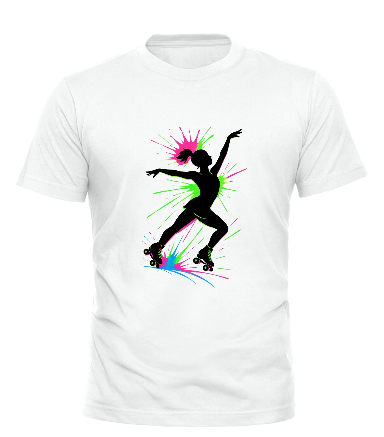 T-shirt Patinadora Neon