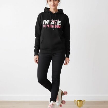 Sweatshirt Premium “Mãe de Patinadora” – Orgulho que se Veste