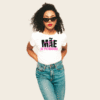 T-shirt "Mãe de Patinadora"
