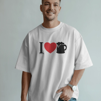 T-shirt 'I Love Beer'