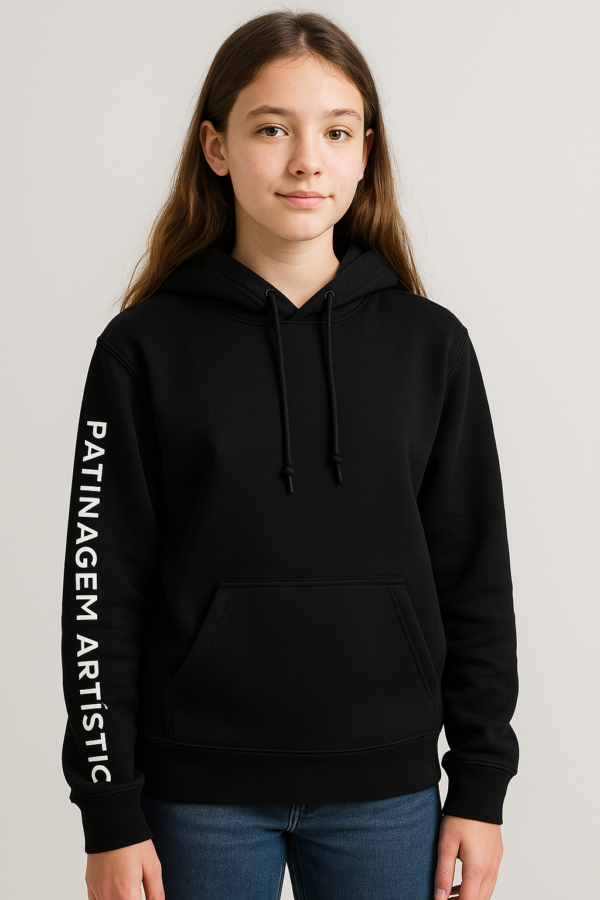 Hoodie Premium Patinagem Artística – Saltos Clássicos (Adulto & Criança)