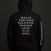 Hoodie Premium Patinagem Artística – Saltos Clássicos (Adulto & Criança)