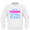 Sweatshirt Premium “Pai de Patinadora – Ela Patina, Eu Pago” (Adulto)