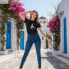T-shirt Premium Roller Glitter – Patinadora (Edição Limitada)