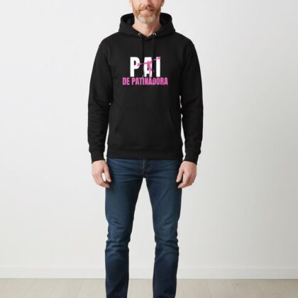 Hoodie / Sweat Premium “PAI de Patinadora” – Edição Especial