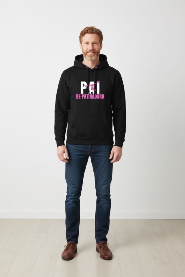 Hoodie / Sweat Premium “PAI de Patinadora” – Edição Especial