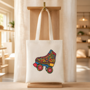 Tote Bag Premium “Patim Color Art” – Patinagem Artística