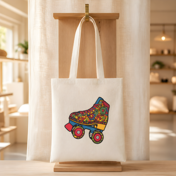 Tote Bag Premium “Patim Color Art” – Patinagem Artística