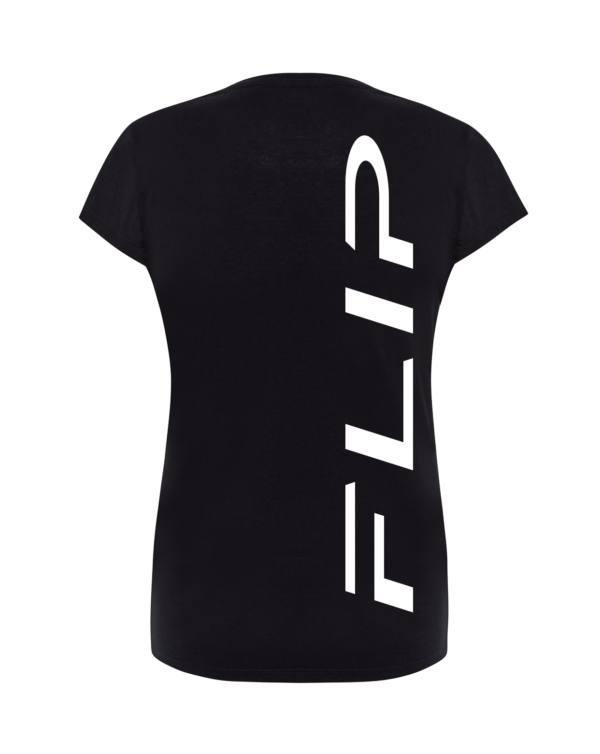 PRETA + BRANCO COSTAS T-Shirt FLIP