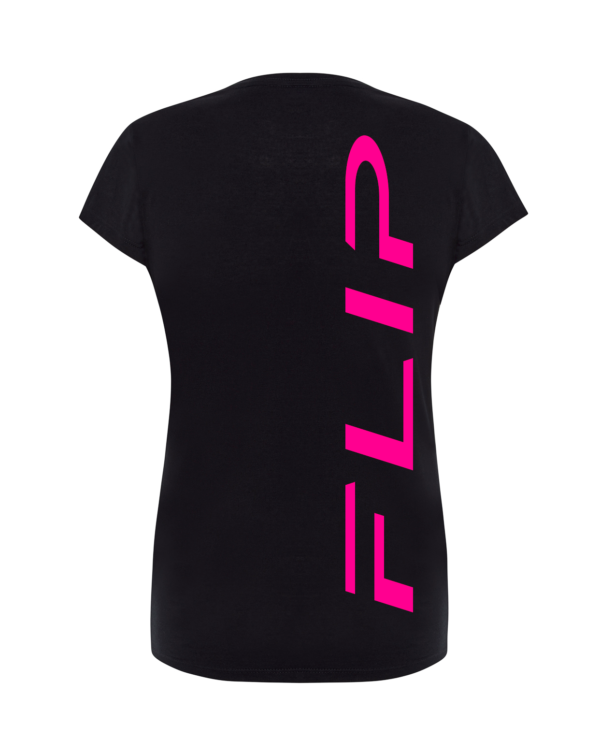 PRETA + ROSA NEON COSTAS T-Shirt FLIP