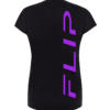 PRETA + ROXO COSTAS T-Shirt FLIP