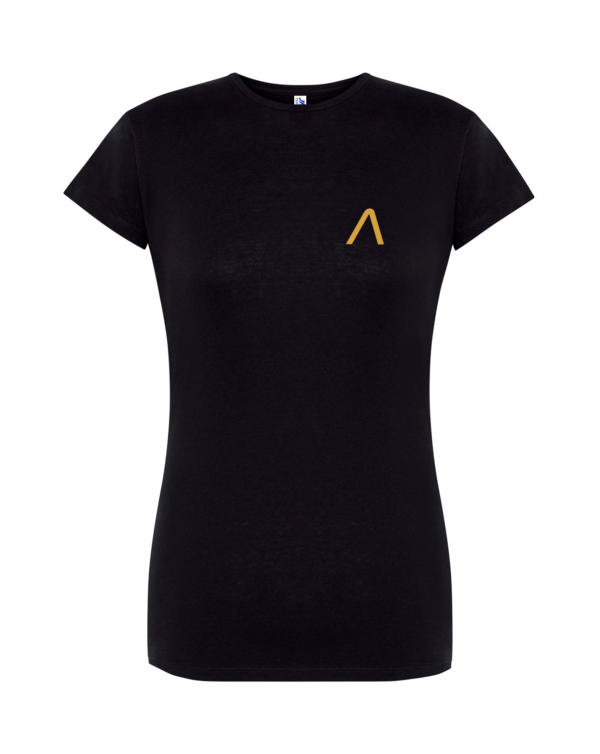 PRETO + DOURADO Imperial Gold FRENTE T-Shirt AXEL Signature Series