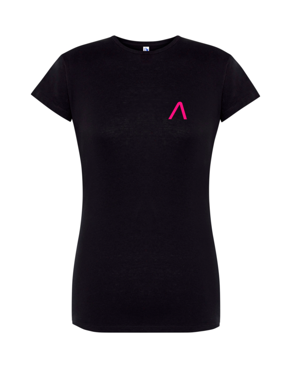 PRETO + ROSA Hyper Pink FRENTE T-Shirt AXEL Signature Series