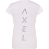 branco + CINZA Titanium Silver COSTAS T-Shirt AXEL Signature Series