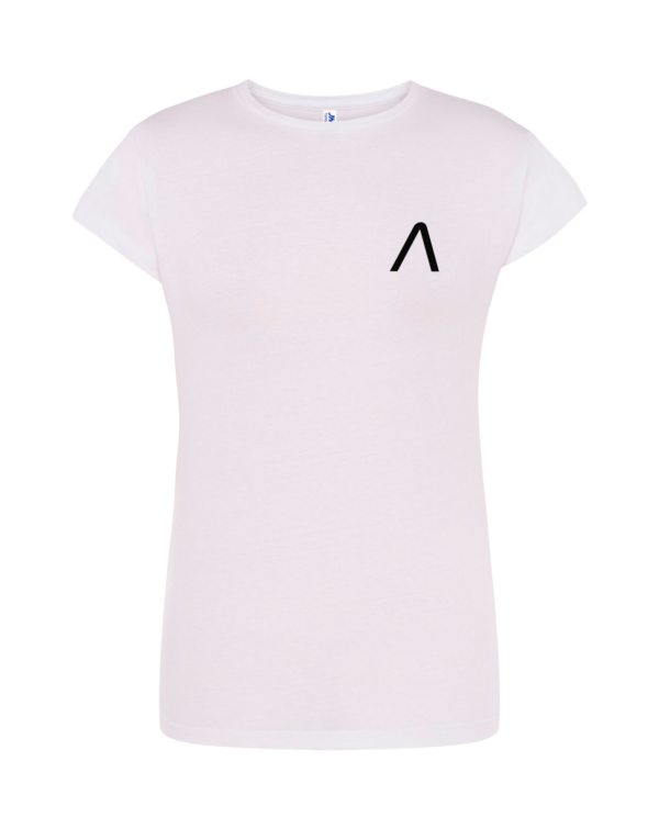branco + preto Midnight Black frente T-Shirt AXEL Signature Series